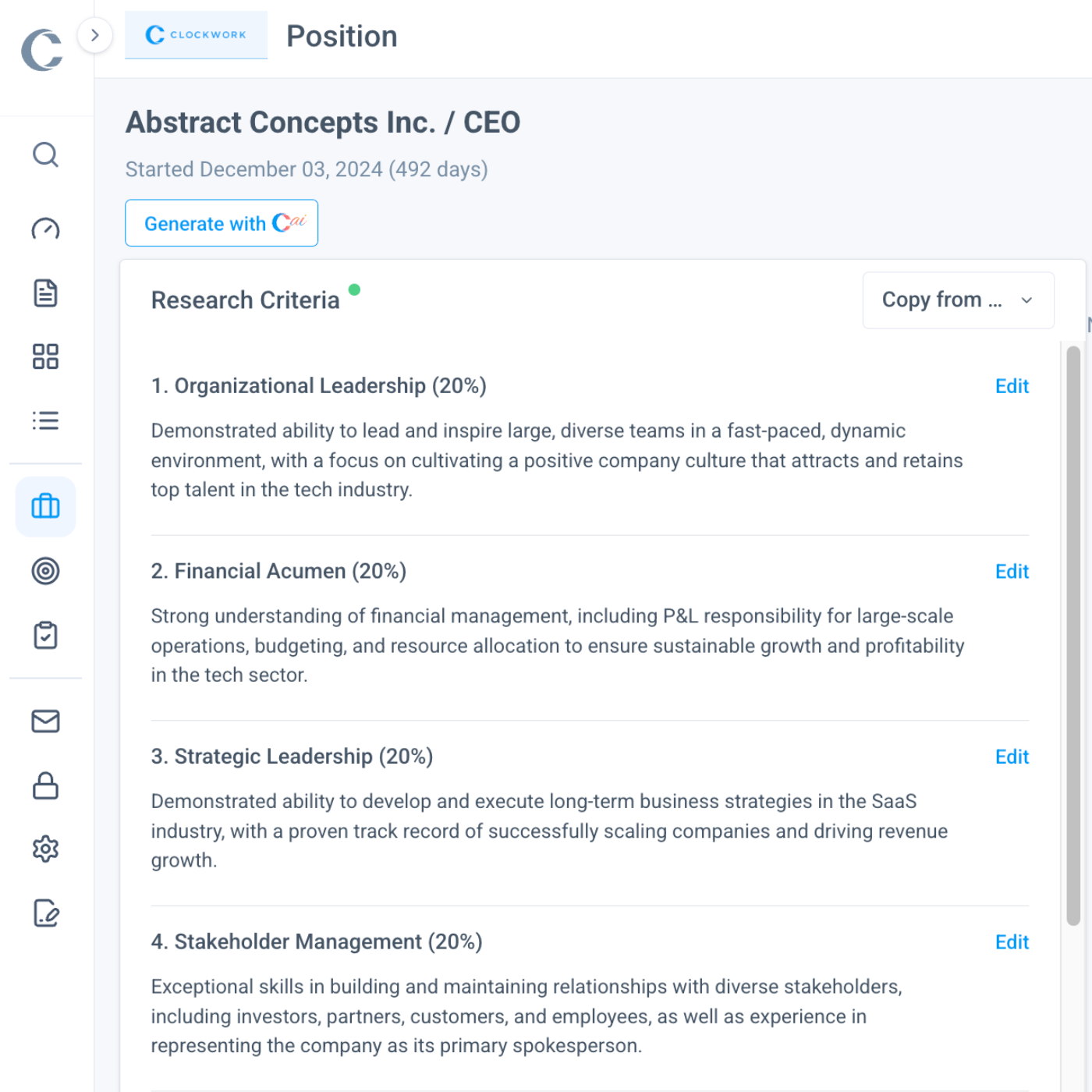 Clockwork Recruiting - A.I Features and Solutions For Executive Search ...