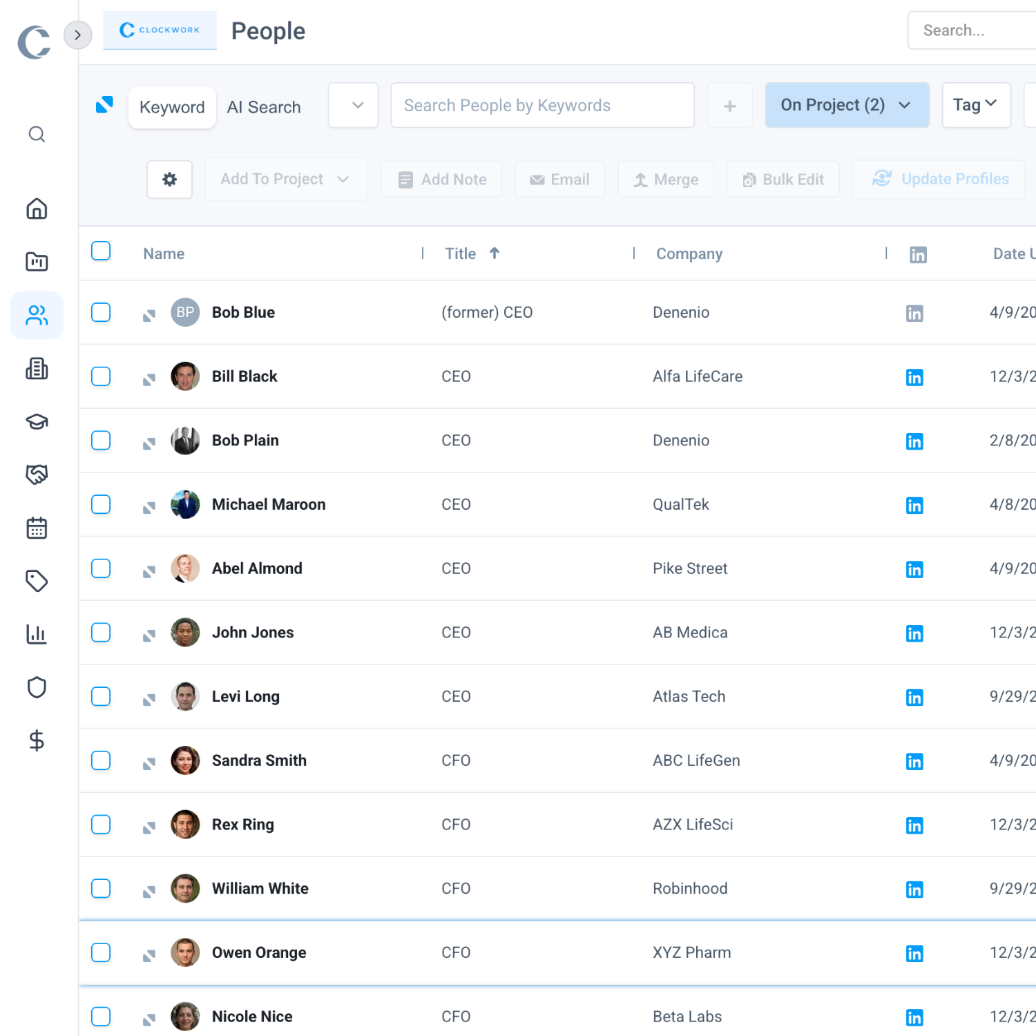 Clockwork Recruiting - Executive Search Software & Solutions | Clockwork