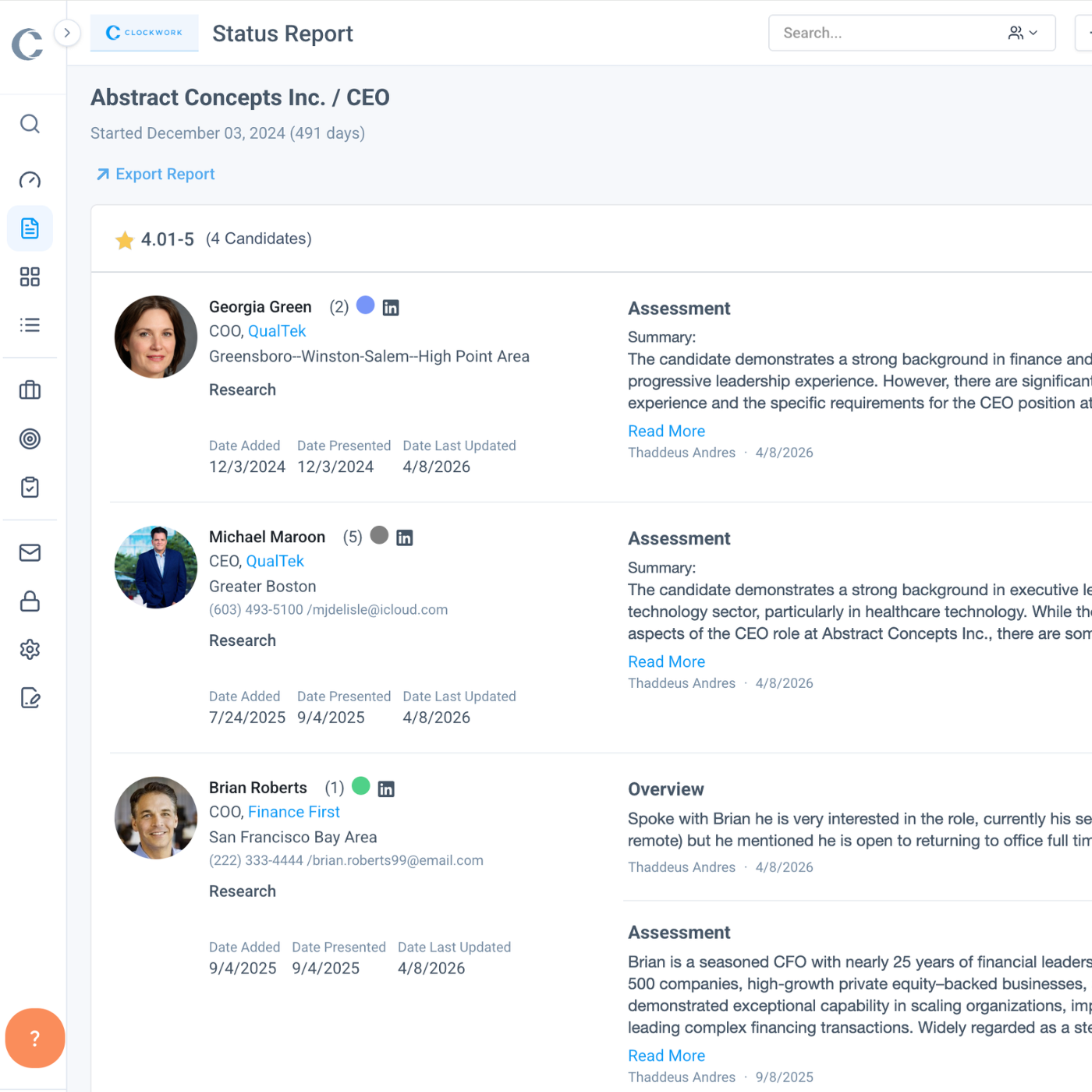 Clockwork Recruiting - Executive Search Software & Solutions | Clockwork