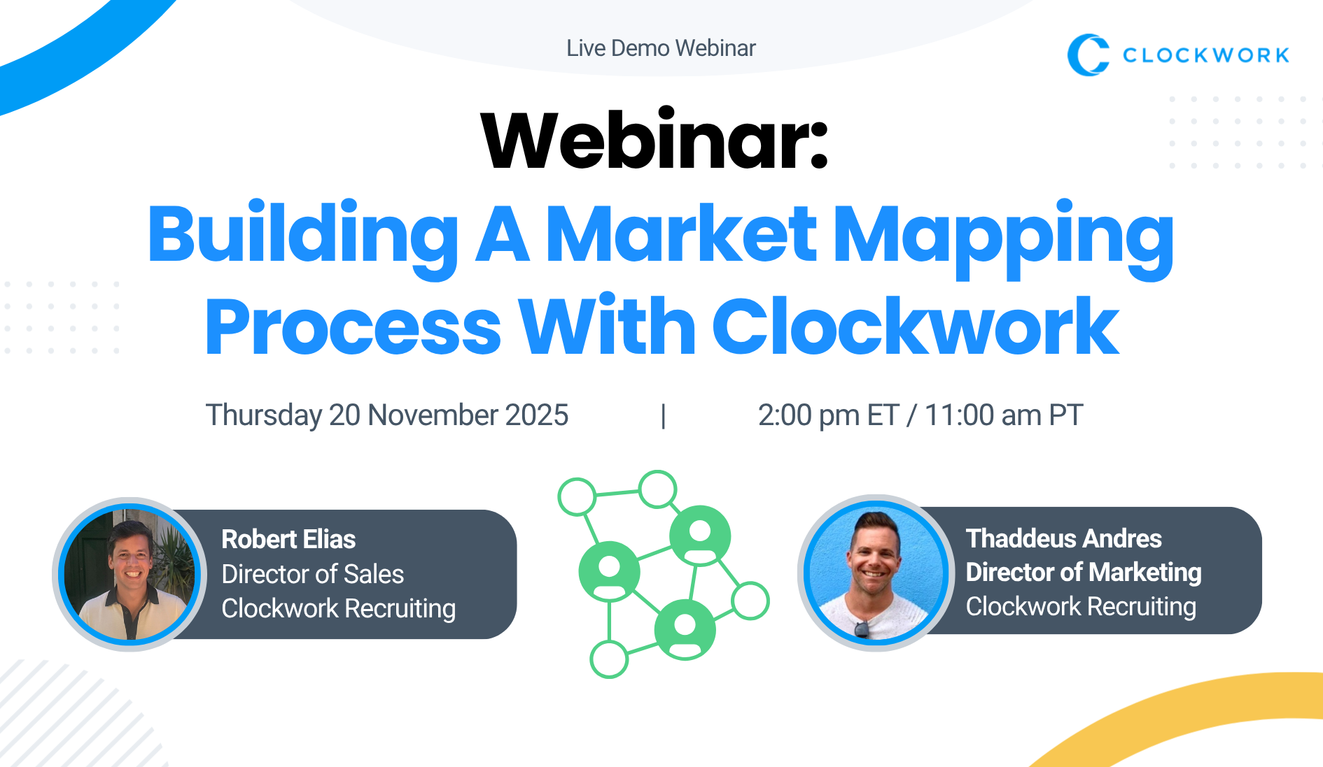 202511 Live Demo Market Mapping With Clockwork